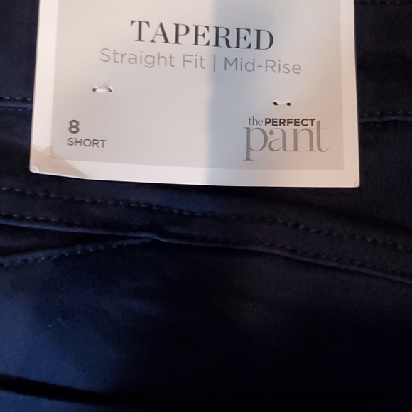 Christopher & Banks Midrise Tappered Fit Pants - Picture 4 of 4